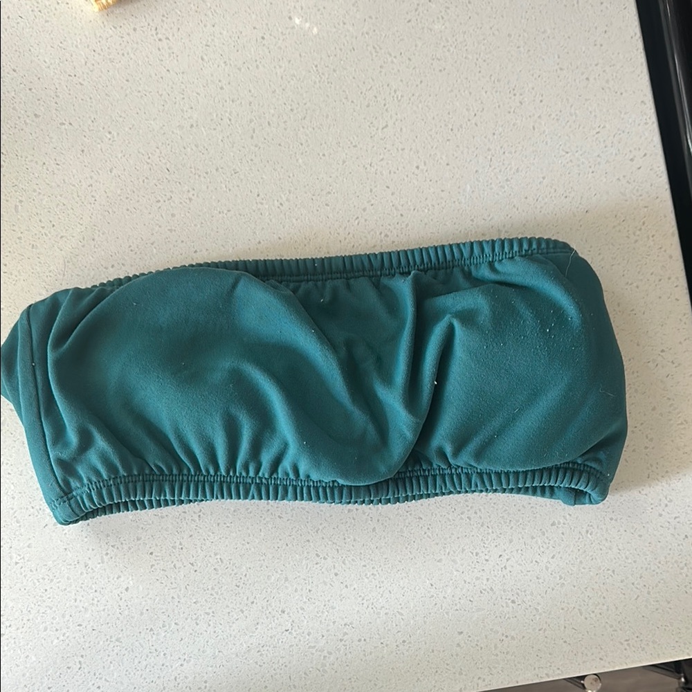 Ryderwear Teal Bandeau Top